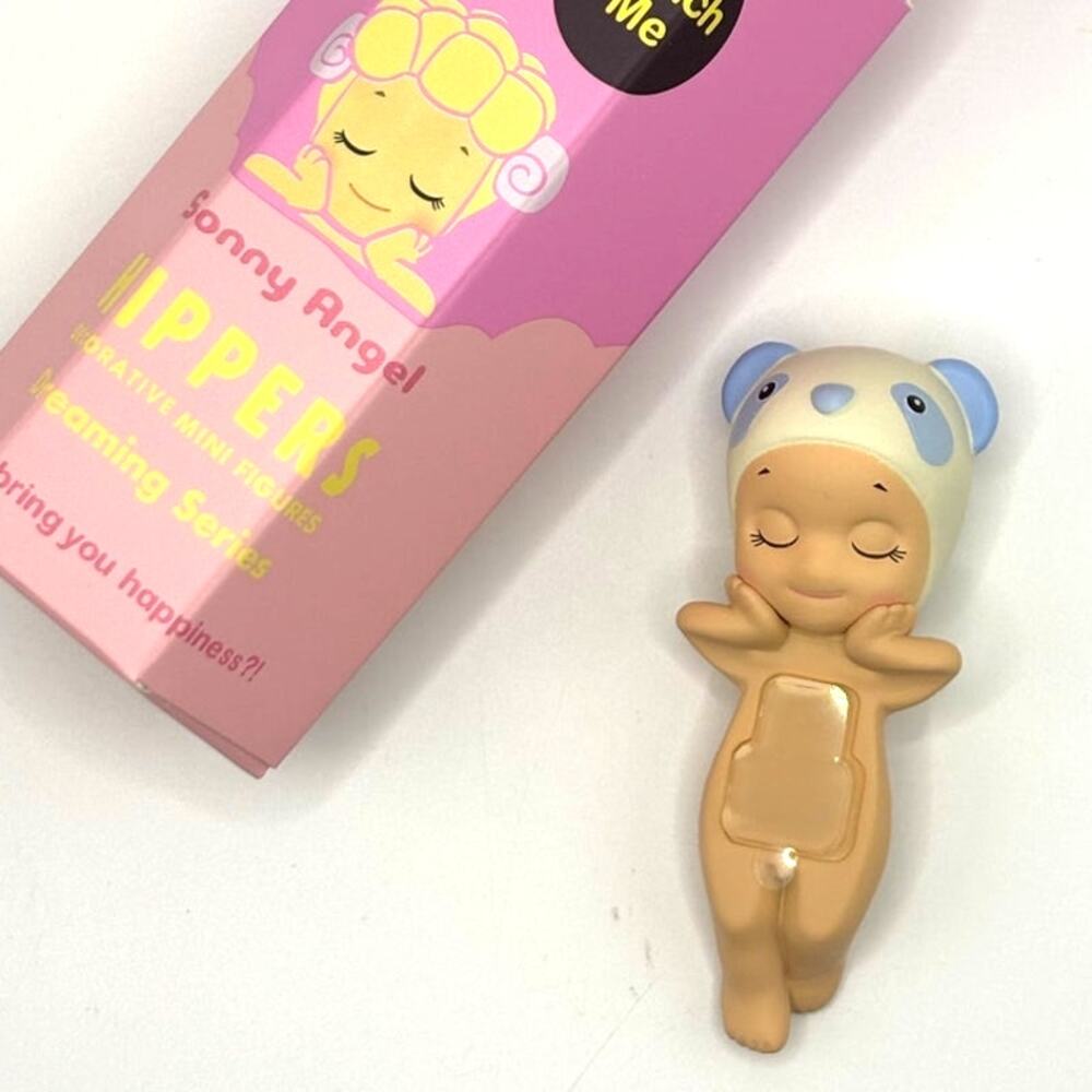 New Kewpie/Angel Attachable Mini Figure in Panda Costume, Open Blind Box
